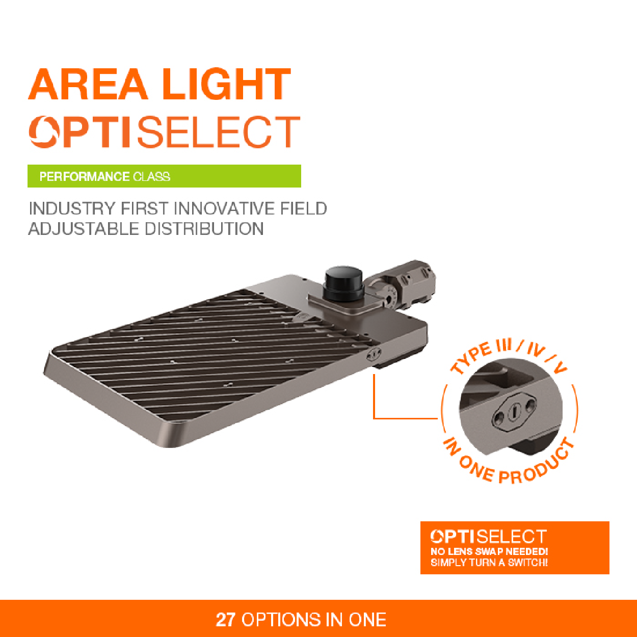 Ledvance OPTI‑SELECT Area Light